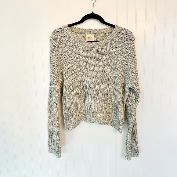 Harper Heritage Blue and White Marble Knit Sweater - Small - Picture 1 of 12